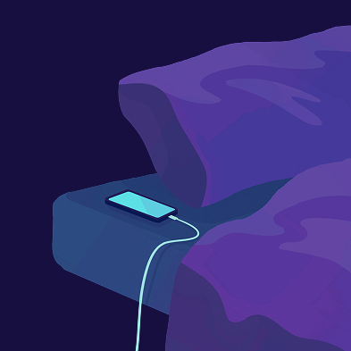Phone mattress placement example