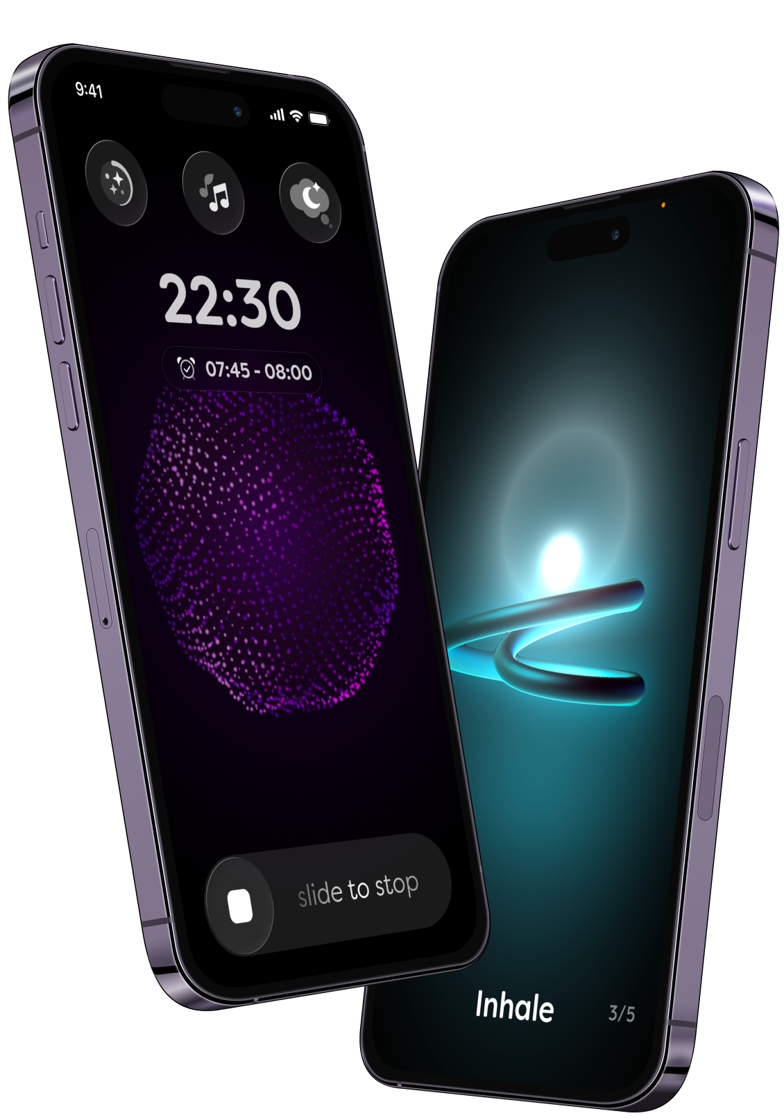 Sleepwave morning screens