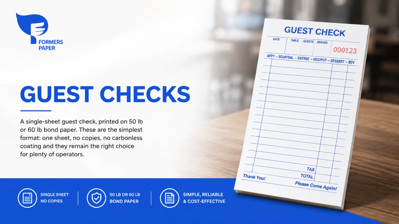 Guest Checks