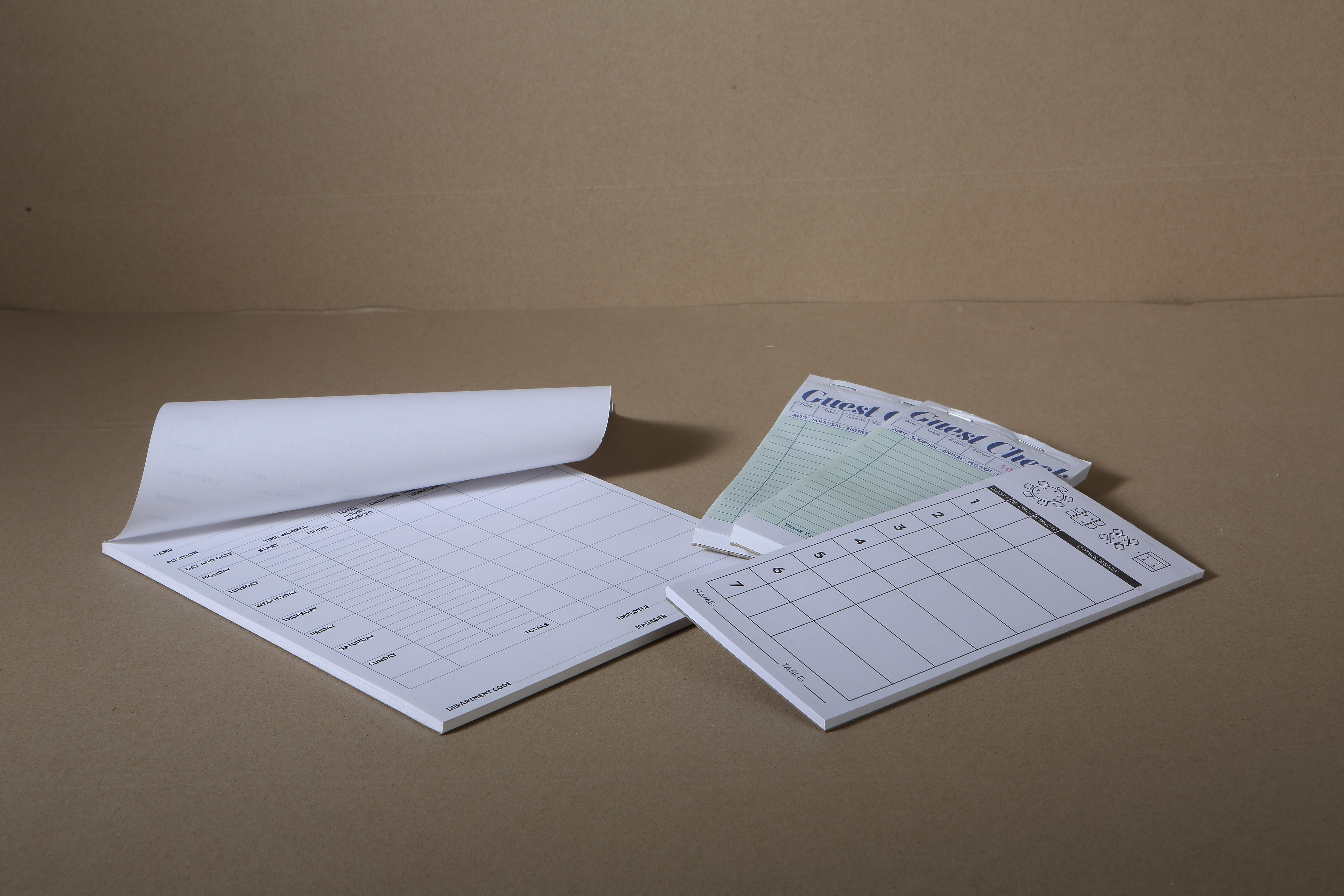 3-Part Carbonless Order Pads