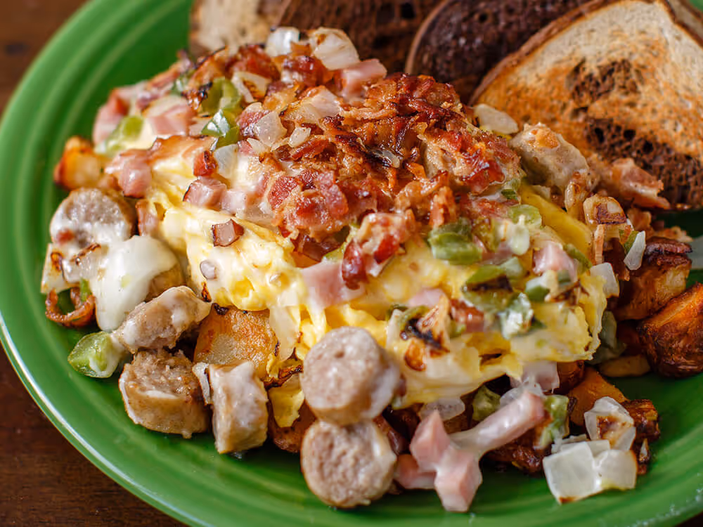 Meat lovers skillet