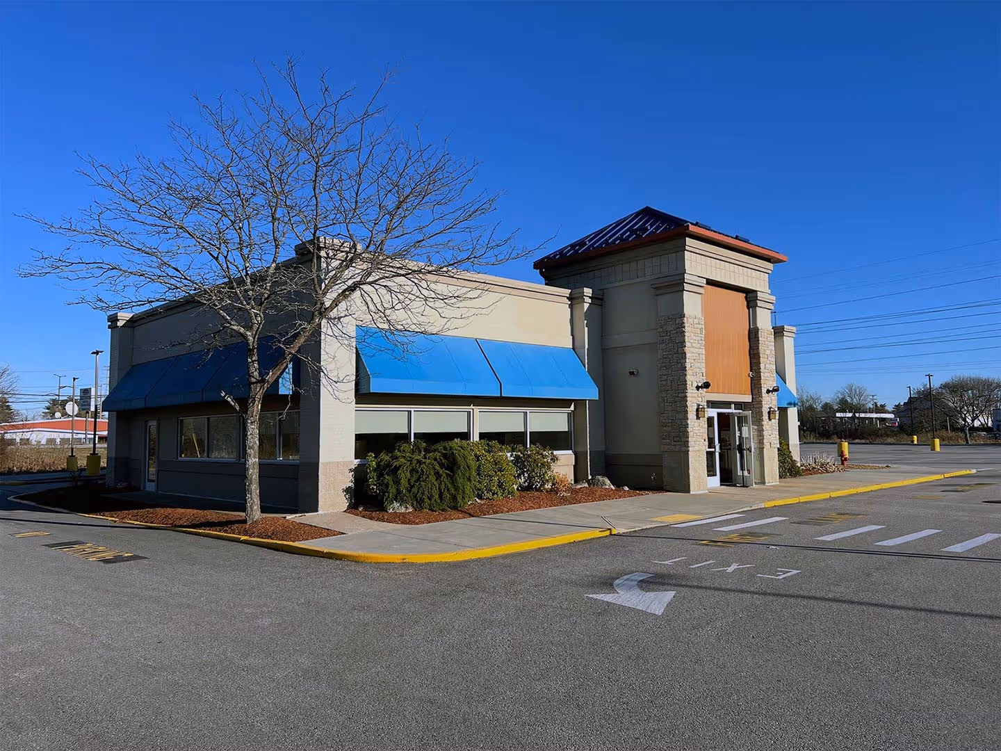 Newington Location Exterior Prior to Buildout