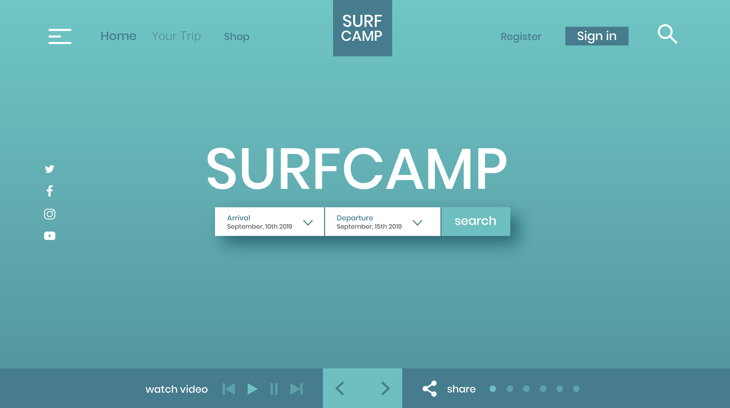 Site Mockup