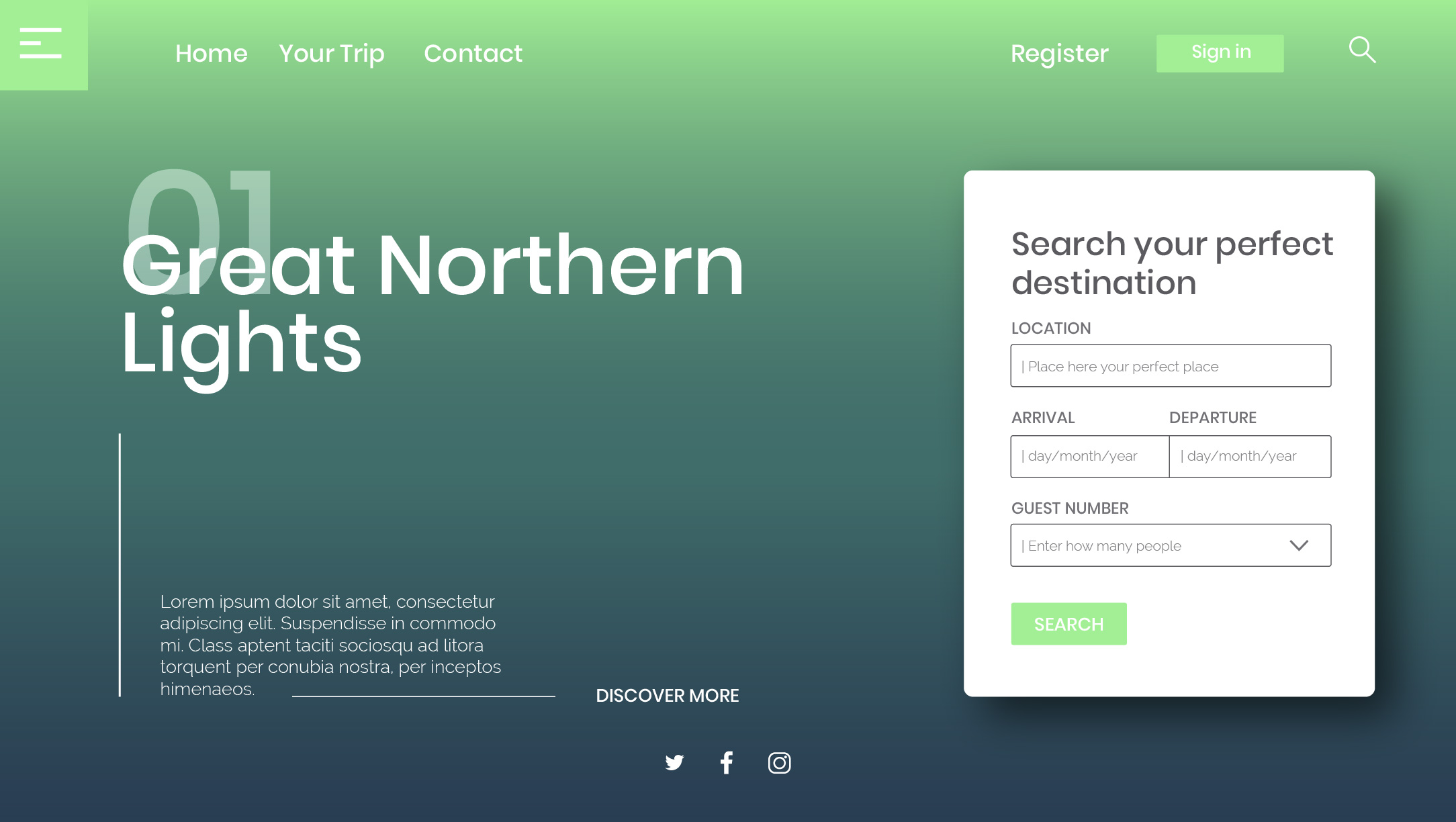 Site Mockup