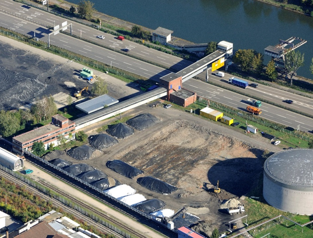 Sanierung der Teerablagerung "Kohlebandbrücke" in Stuttgart