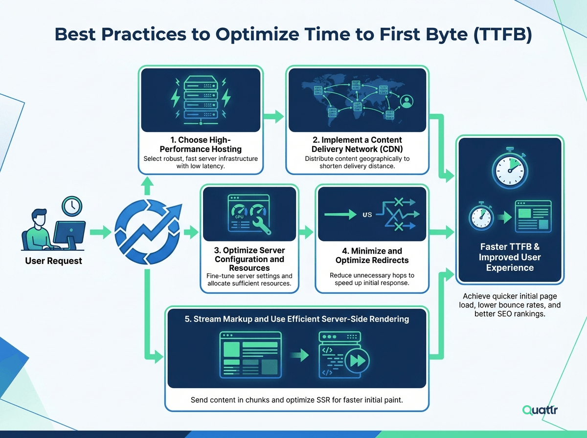 Best Practices to Optimize Time to First Byte
