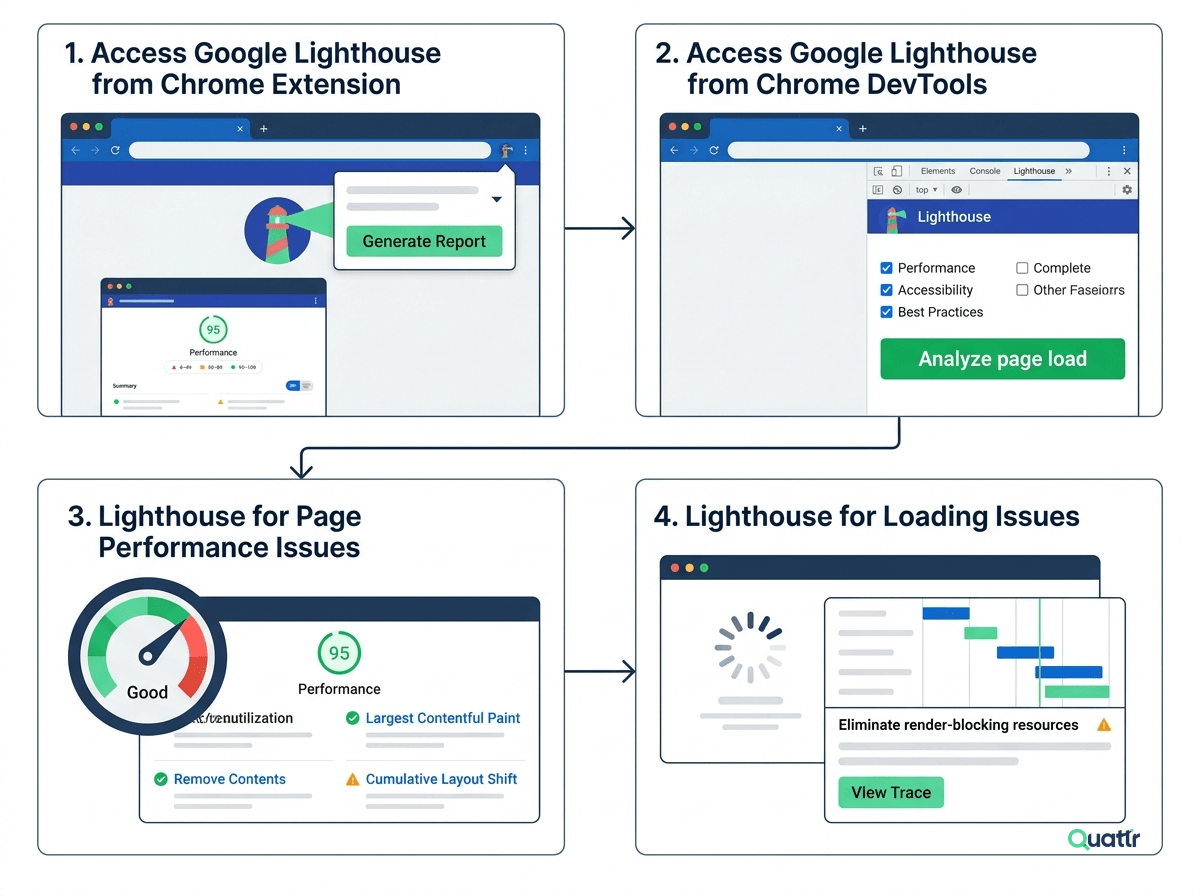 google light house speed