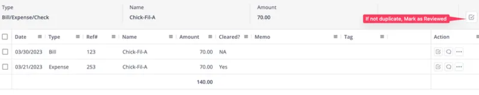 error detection in Xenett