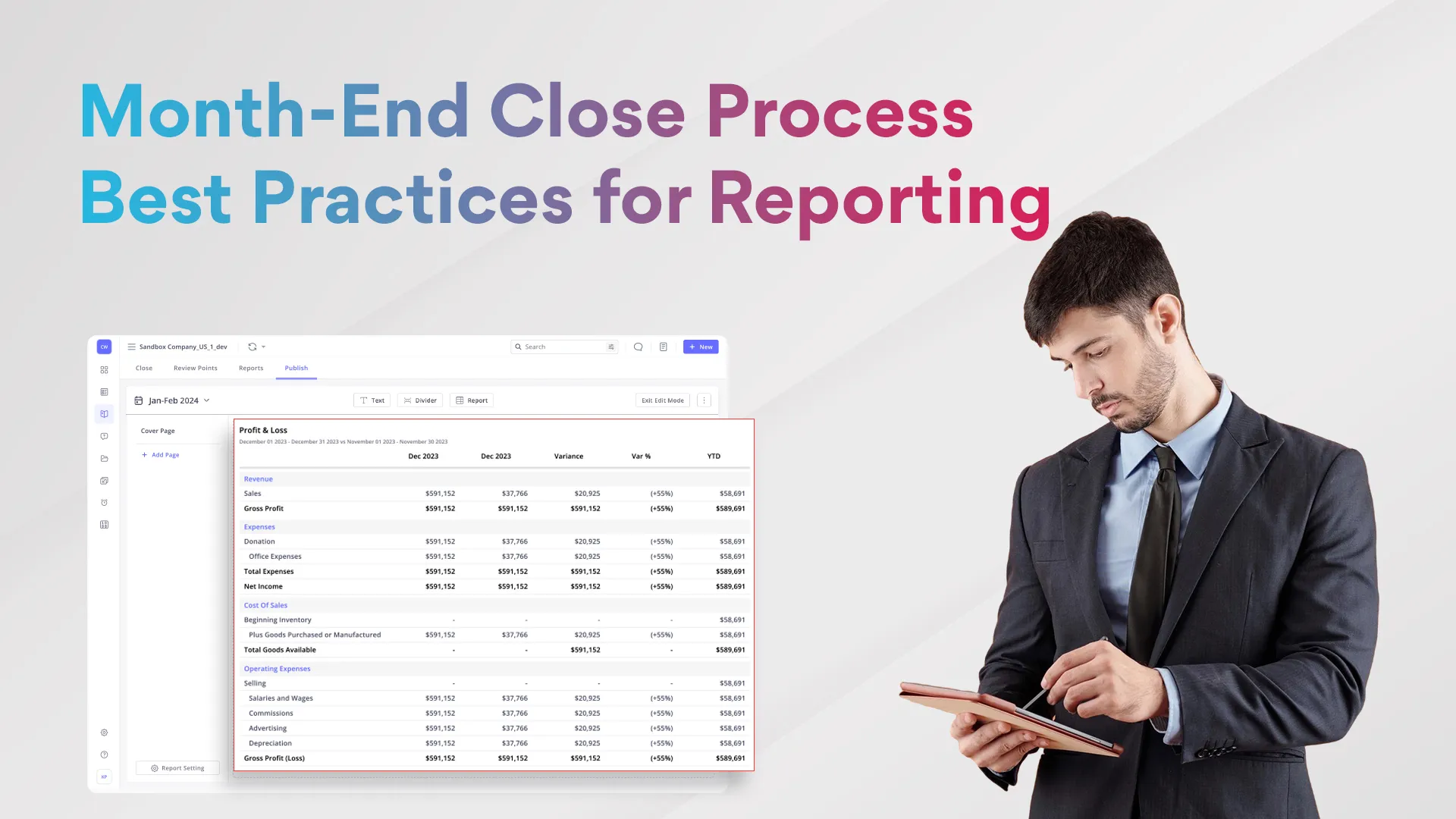 Month-End Close Process: Best Practices for Reporting
