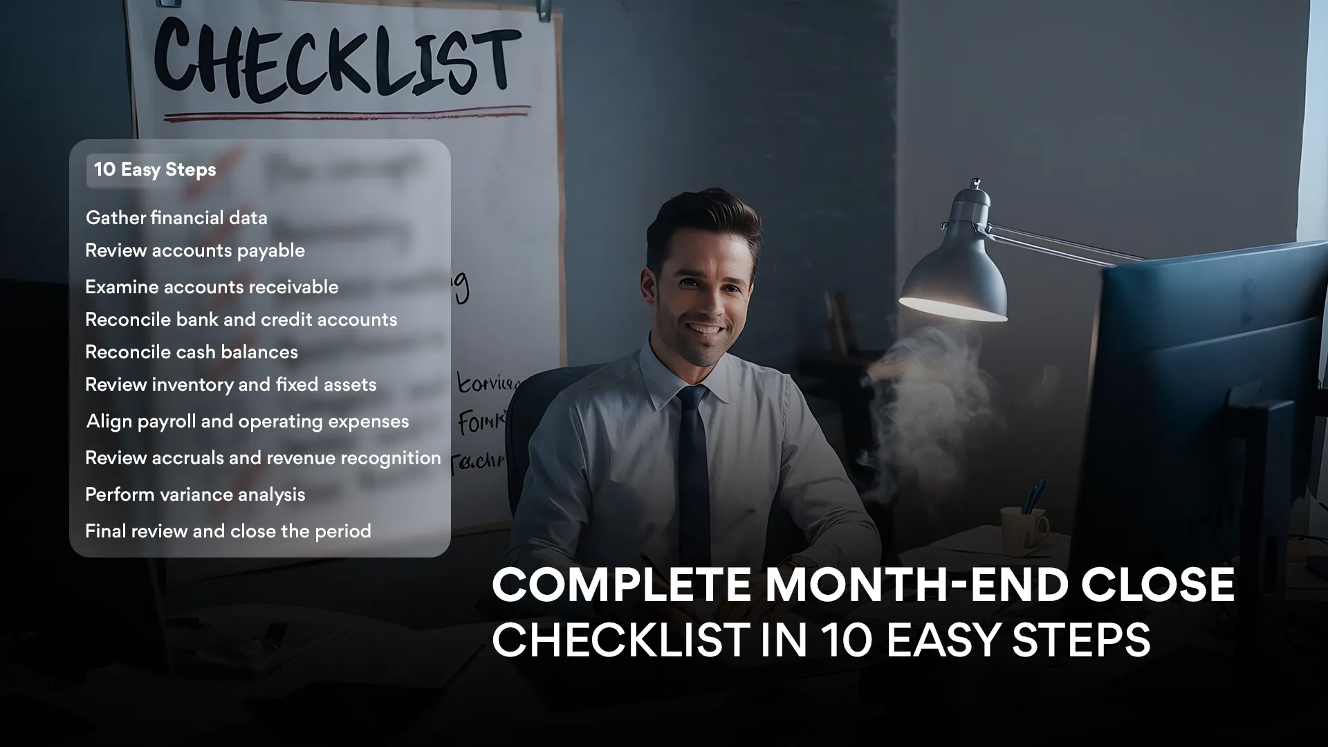 Complete Month End Close Checklist in 10 Easy Steps + [12 Tips To Avoid Errors]