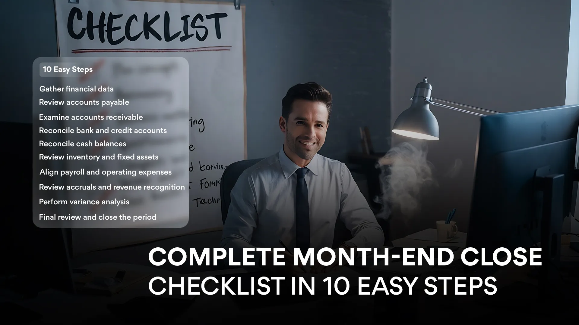 Complete Month End Close Checklist in 10 Easy Steps + [12 Tips To Avoid Errors]