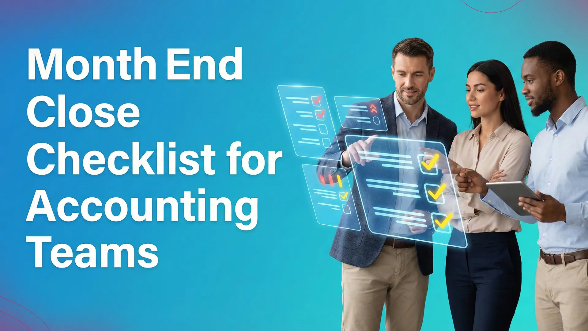 Month End Close Checklist for Accounting Teams