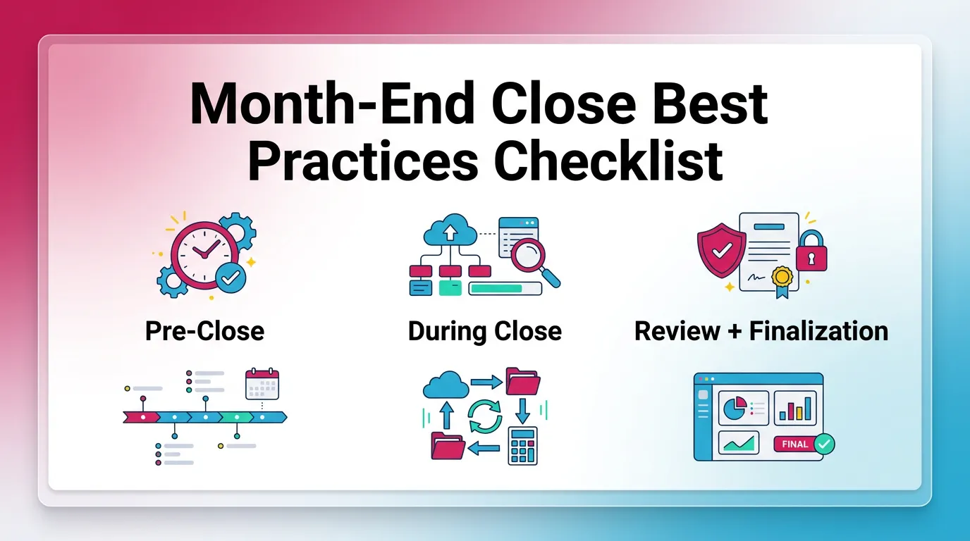 Month-End Close Best Practices Checklist