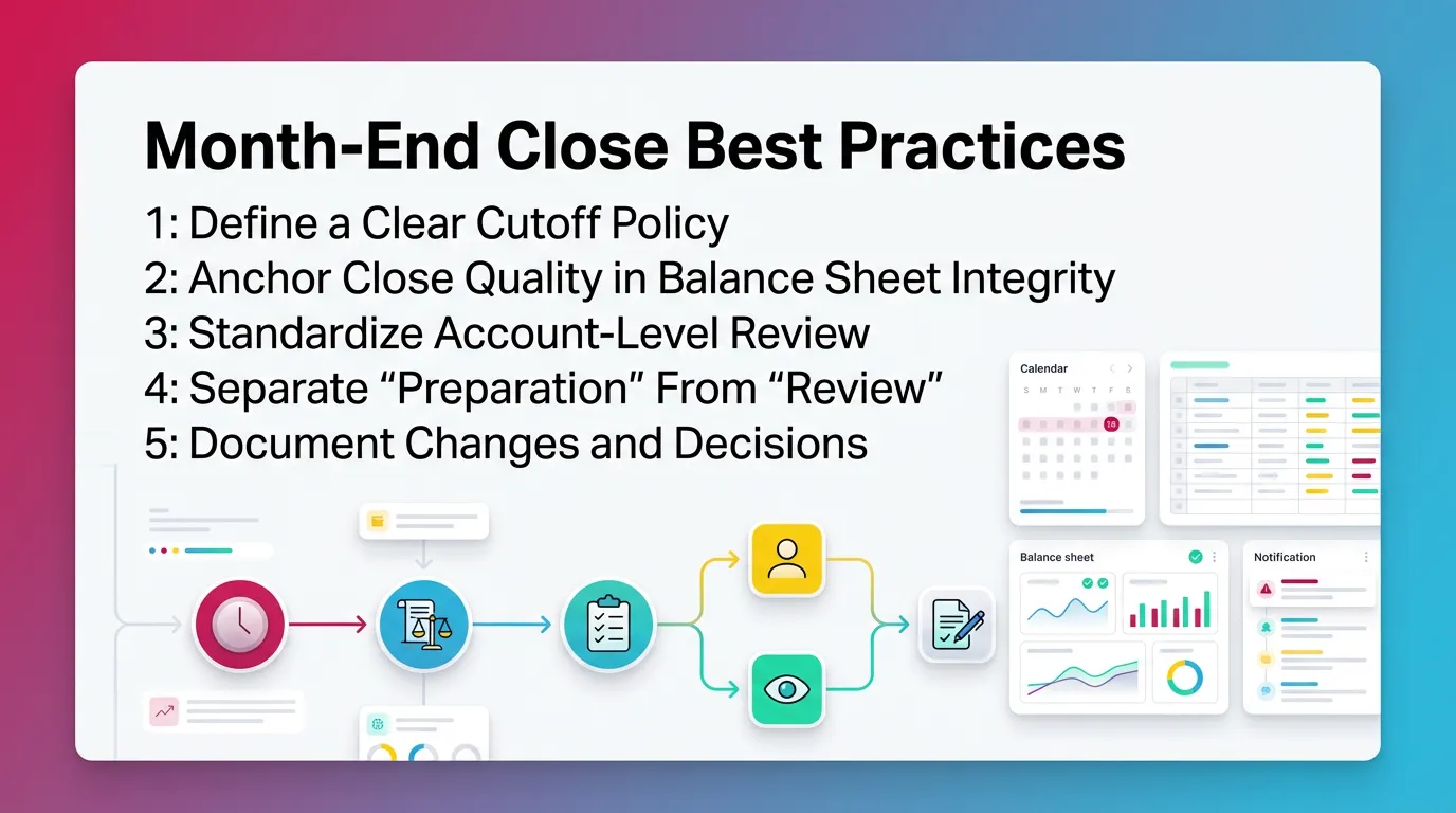 Month-End Close Best Practices