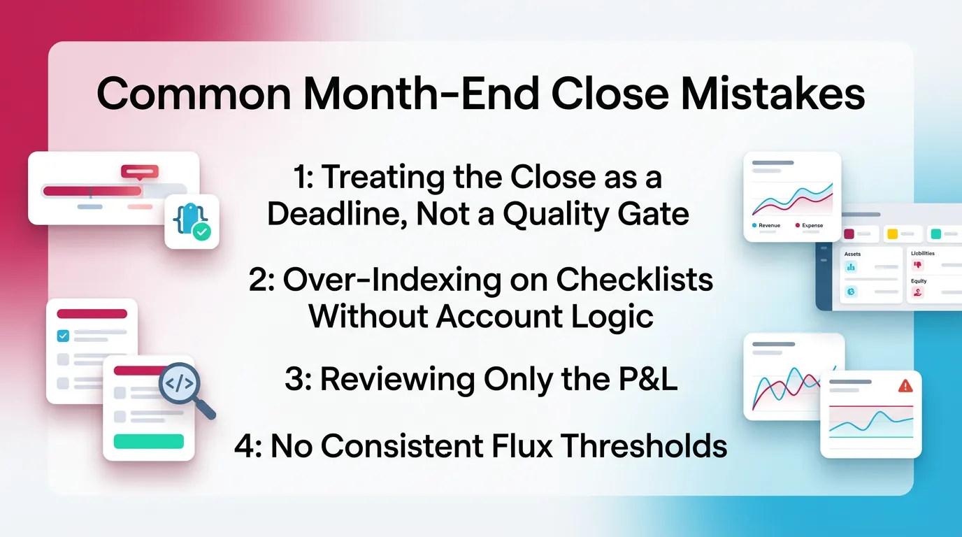 Common Month-End Close Mistakes