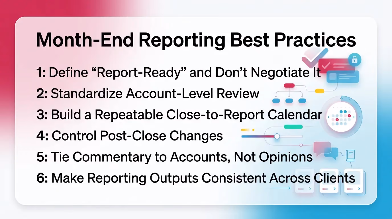 Month-End Reporting Best Practices