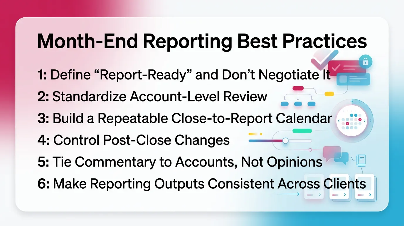 Month-End Reporting Best Practices