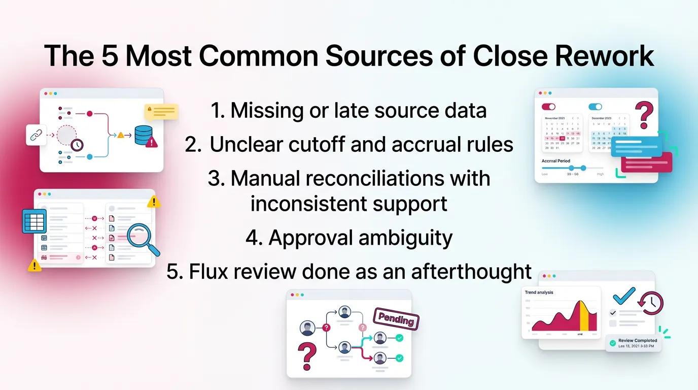 The 5 Most Common Sources of Close Rework