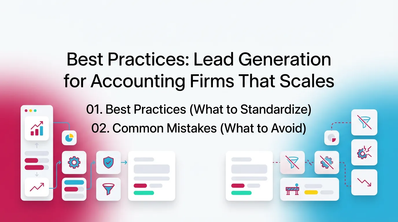Best Practices: Lead Generation for Accounting Firms That Scales