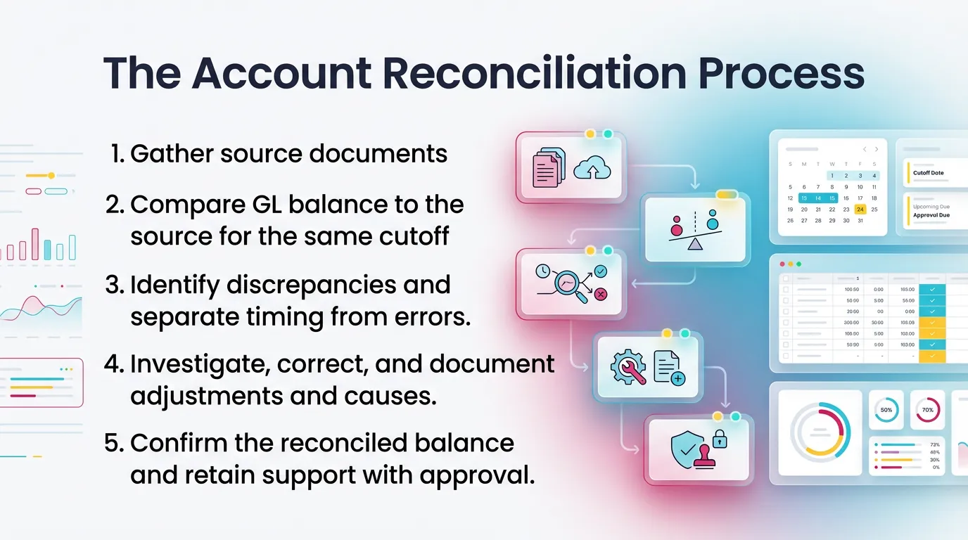 The Account Reconciliation Process (Step-by-Step)