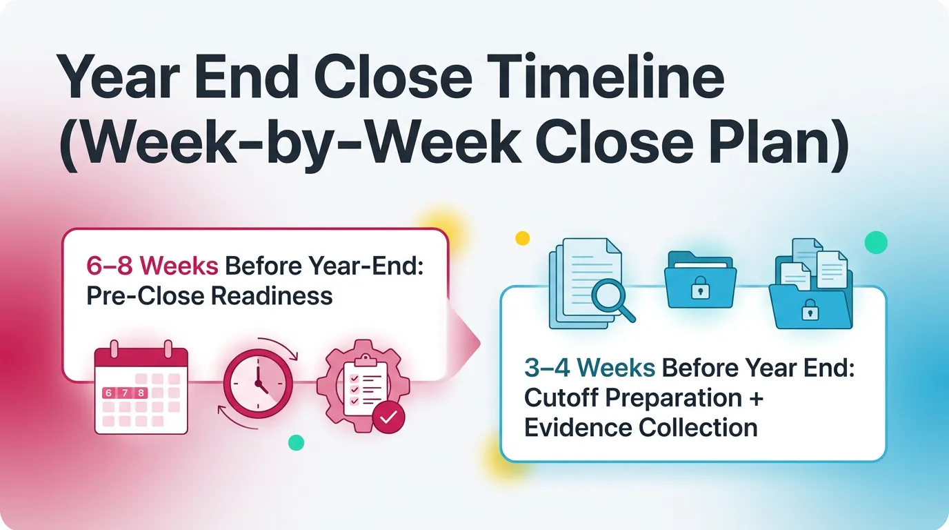 Year End Close Timeline (Week-by-Week Close Plan)