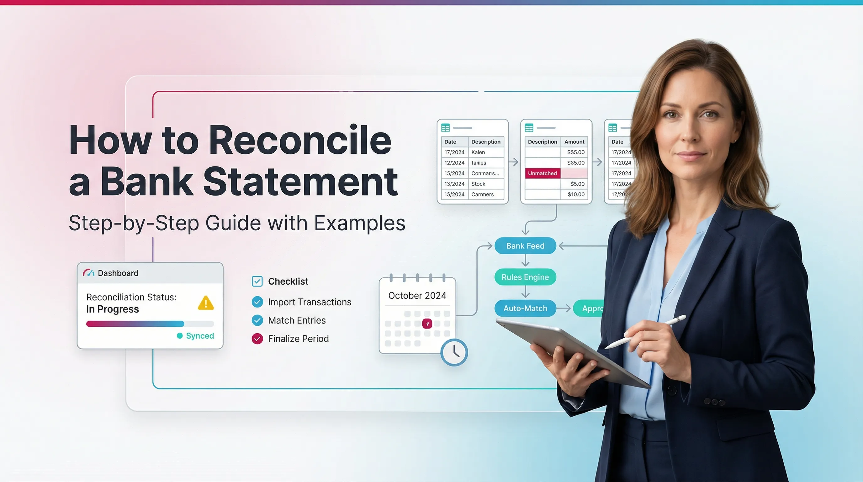How to Reconcile a Bank Statement: Step-by-Step Guide with Examples