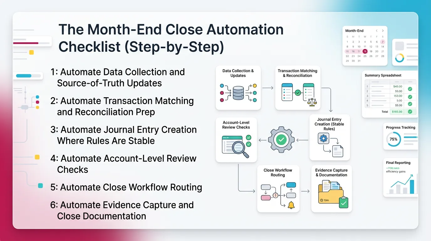 The Month-End Close Automation Checklist