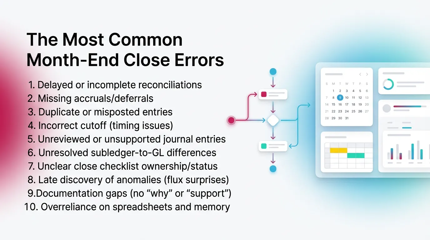 The Most Common Month-End Close Errors