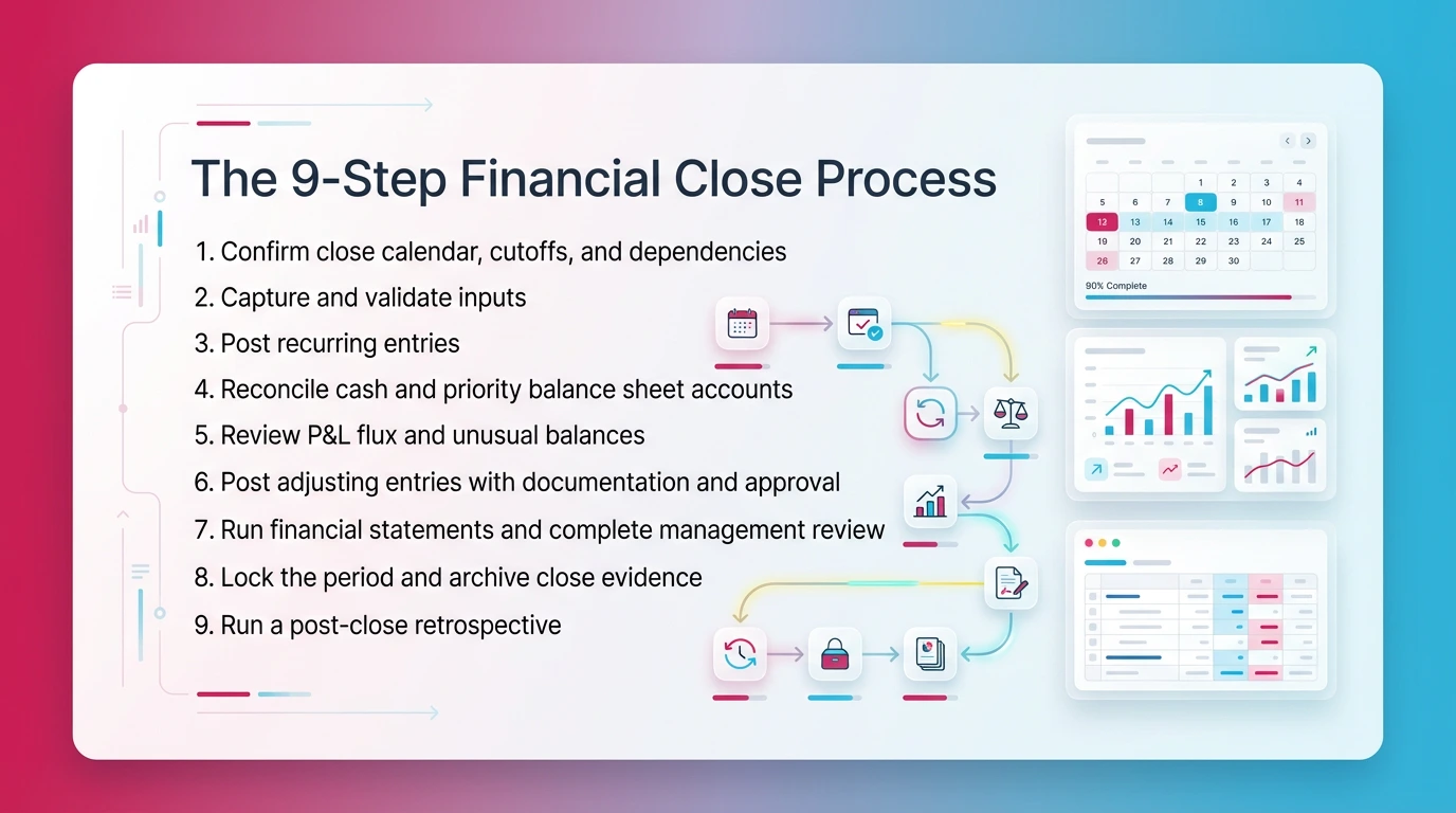 The 9-Step Financial Close Process
