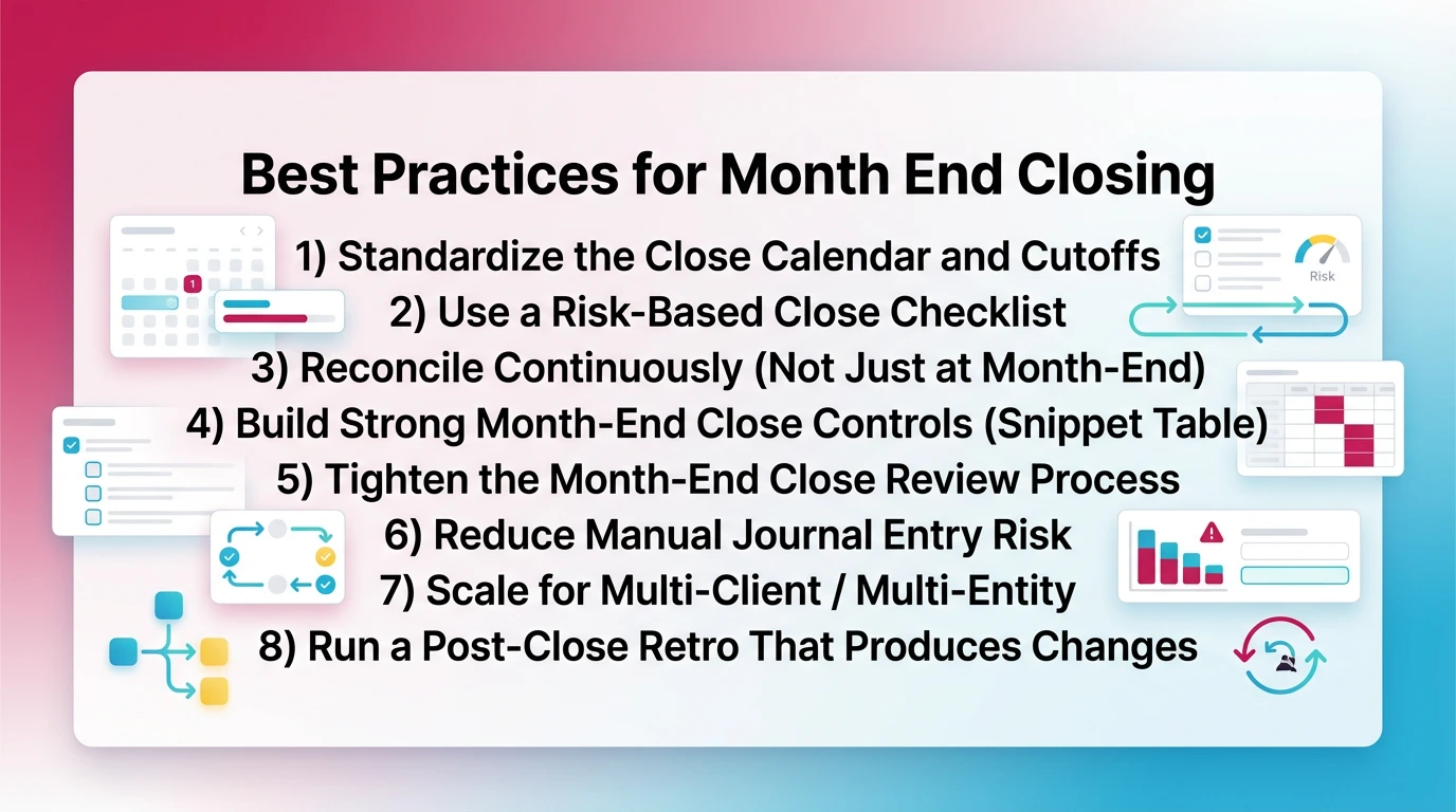 Best Practices for Month End Closing