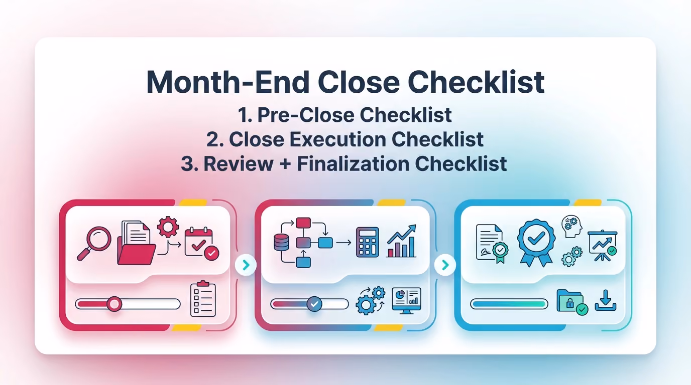Month-End Close Checklist