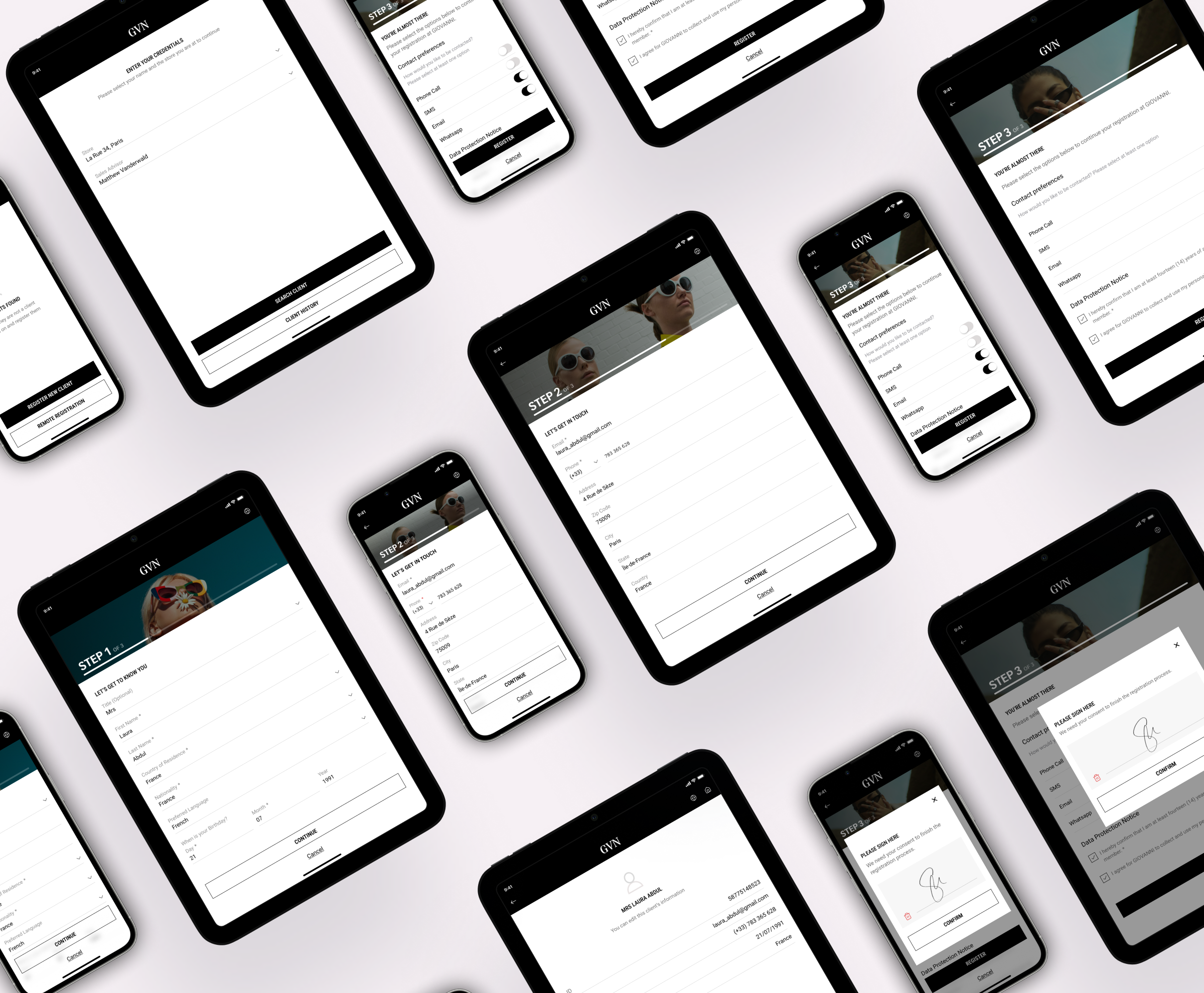 "Giovanni" - Digital Card