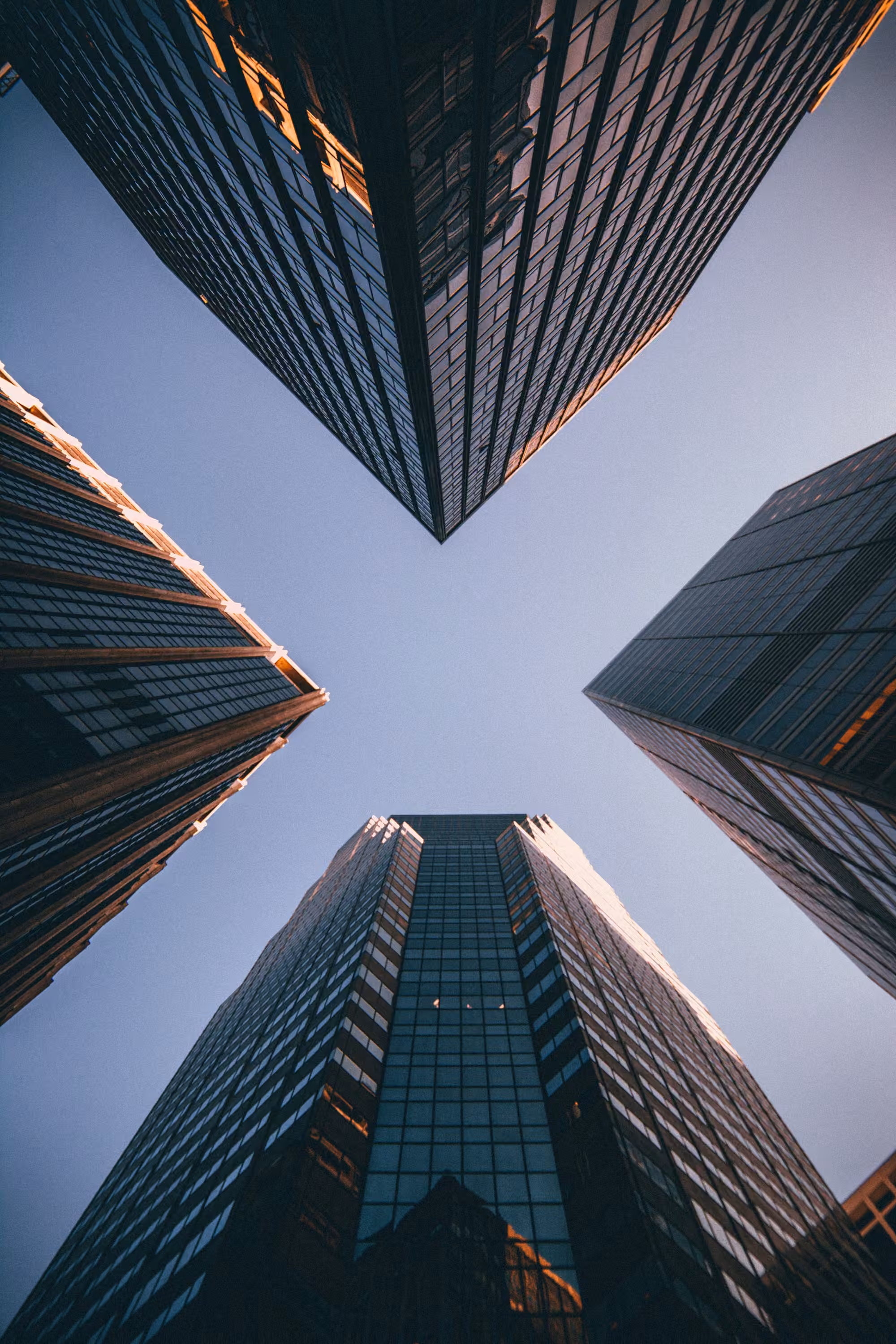 four skyscrapers