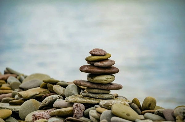 stacked stones