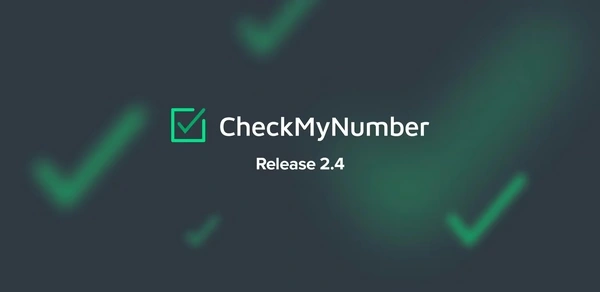 CheckMyNumber app release