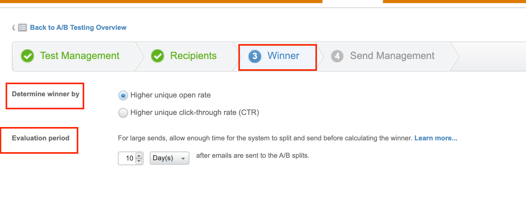 Define the winner rule