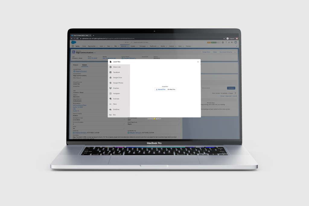 Cloud File Uploader