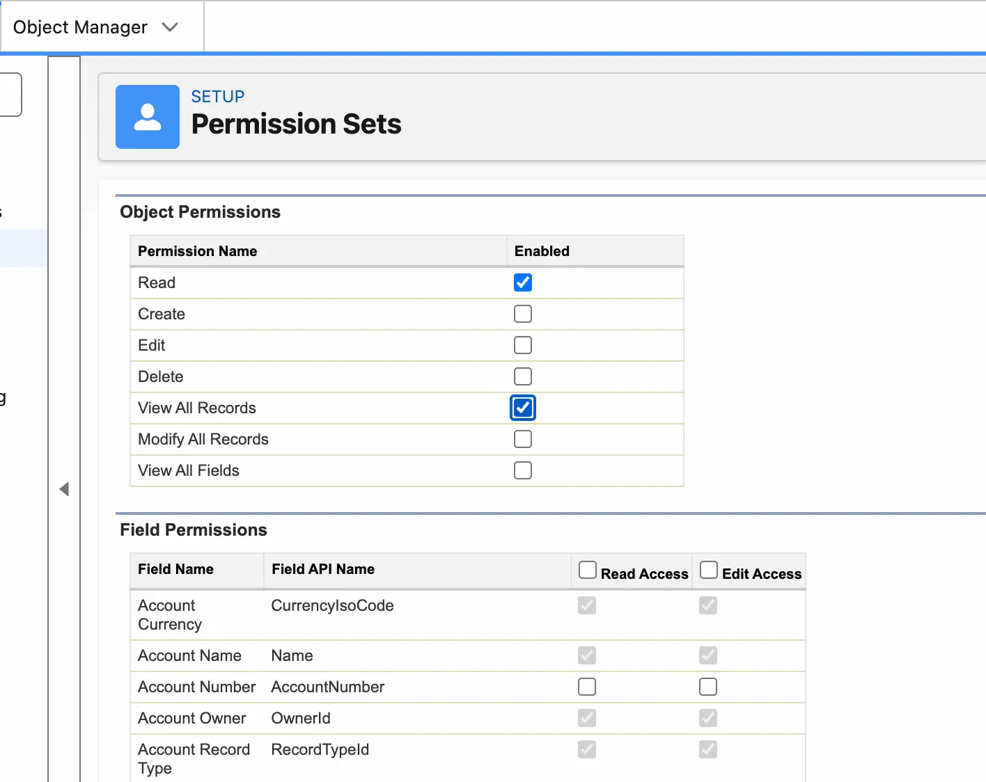 Preparing the integration user