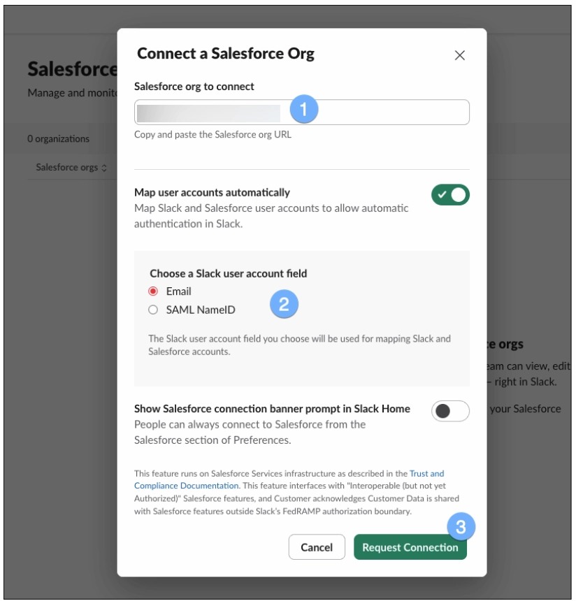 Connecting Salesforce