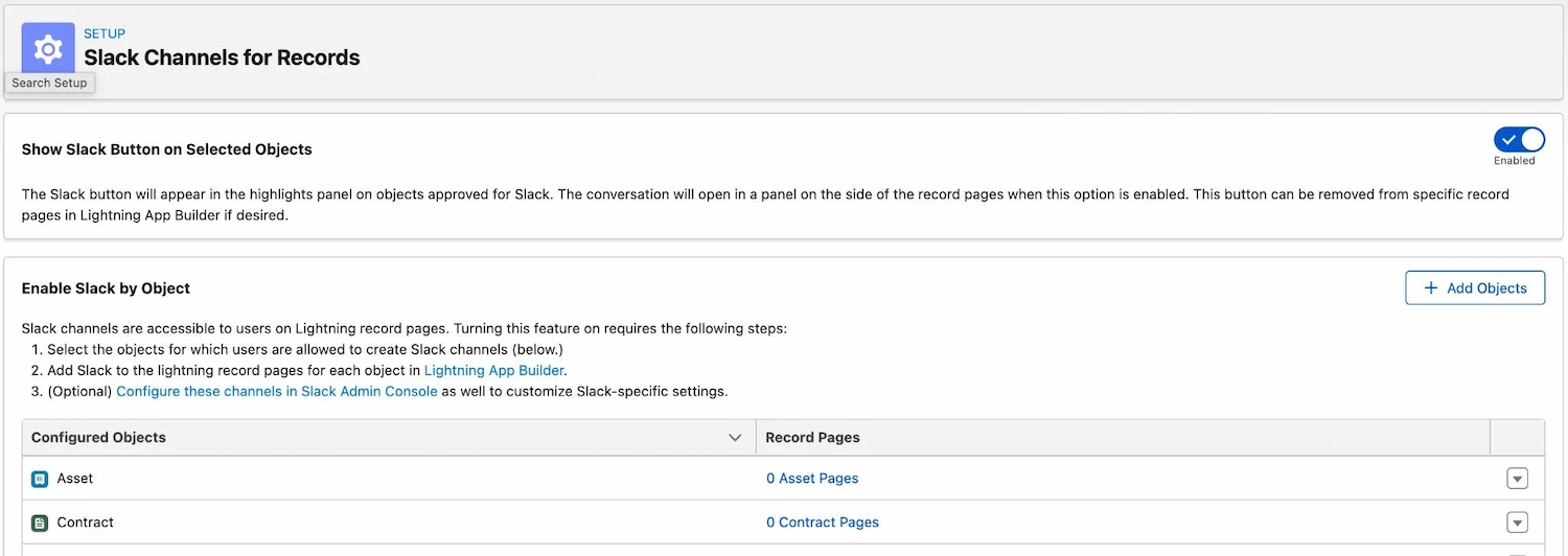 Slack Channels for Records