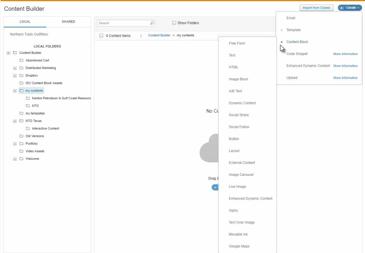 Content builder
