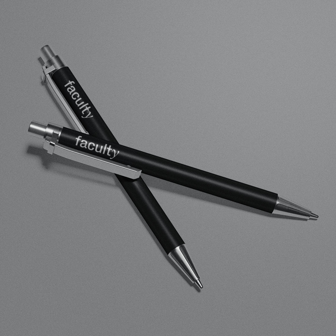 Faculty branded pens