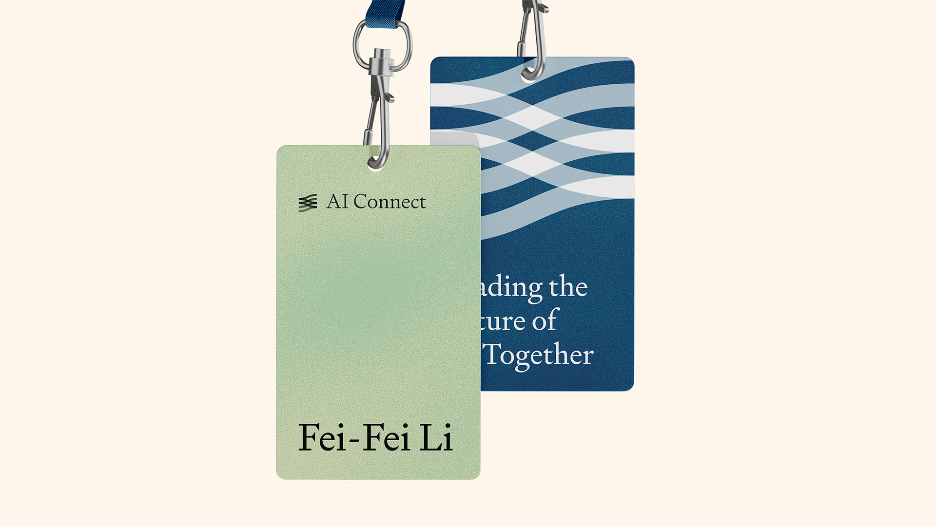 Ai Connect name badge designs