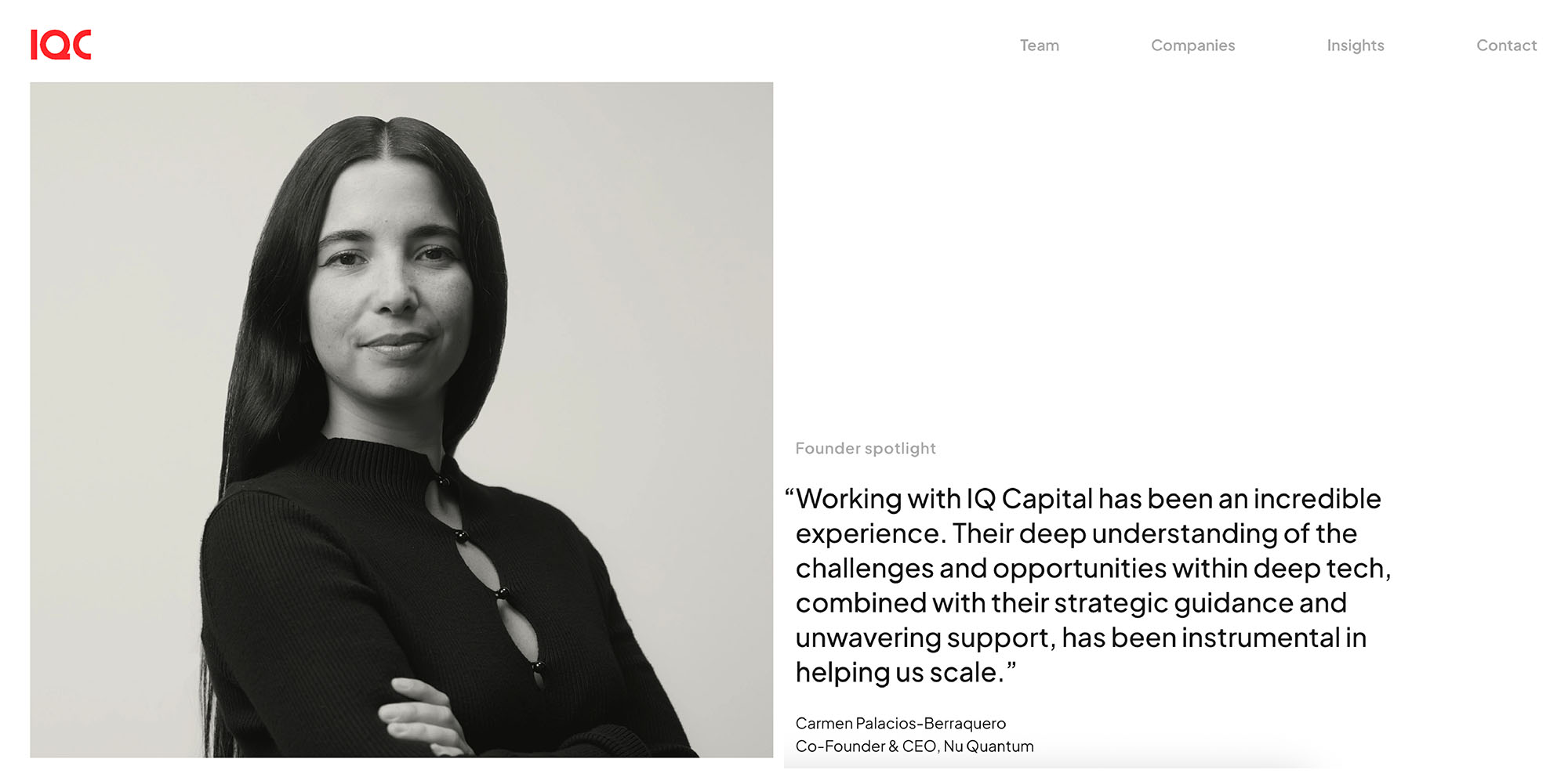 IQ Capital testimonials