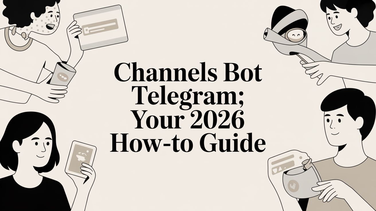 Channels Bot Telegram: Your 2026 How-To Guide