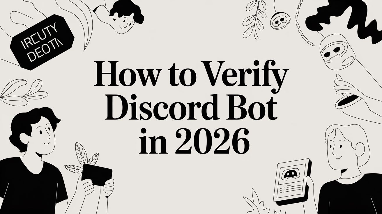 How to verify discord bot in 2026