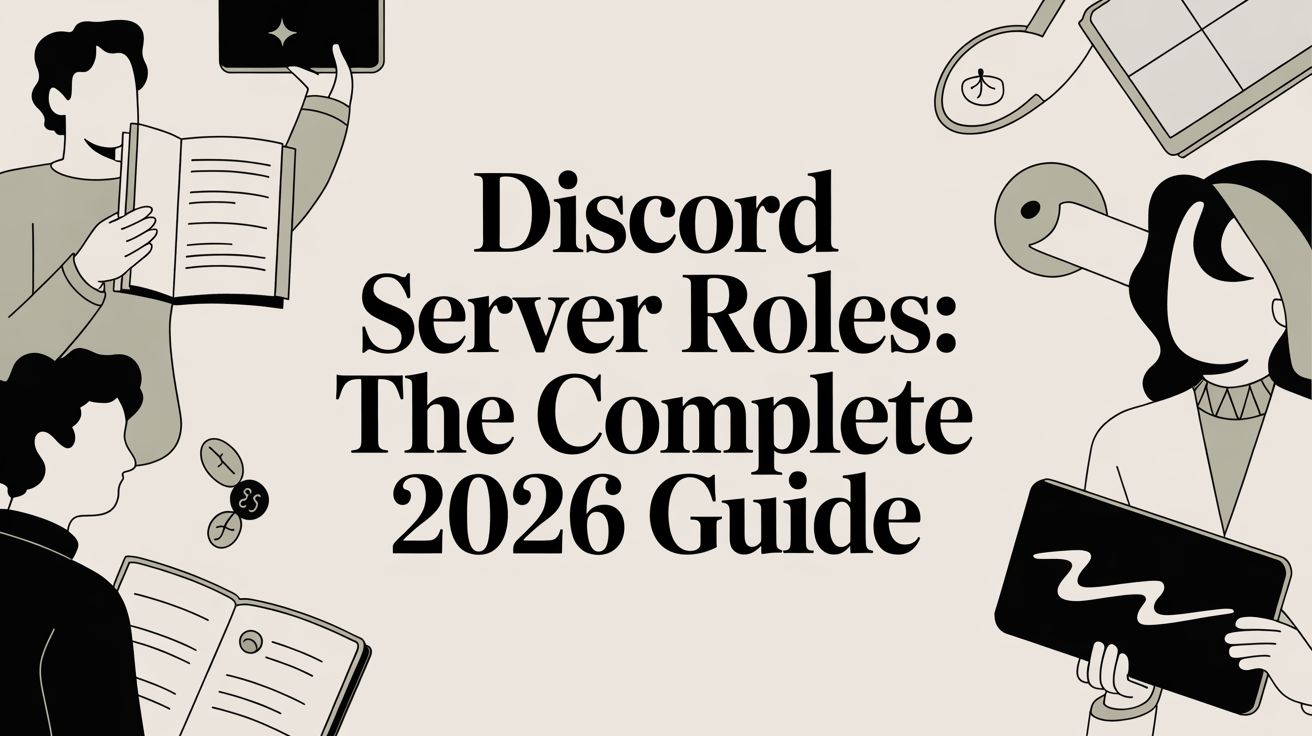 Discord Server Roles: The Complete 2026 Guide