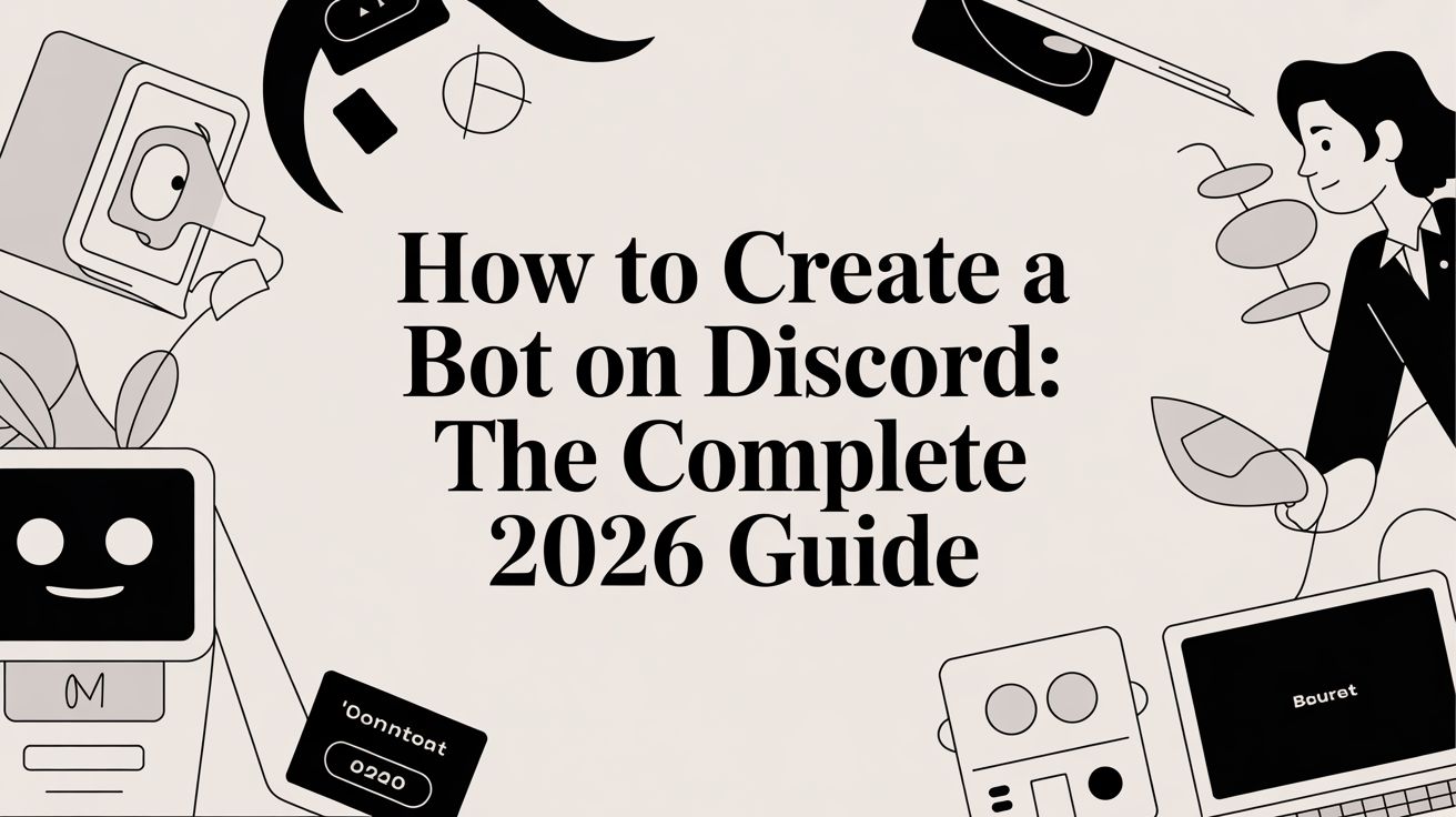 How to Create a Bot on Discord: The Complete 2026 Guide