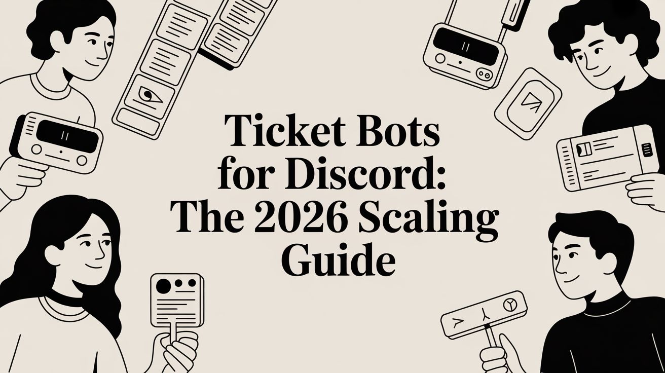 Ticket Bots for Discord: The 2026 Scaling Guide