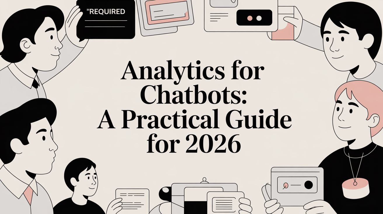 Analytics for Chatbots: A Practical Guide for 2026